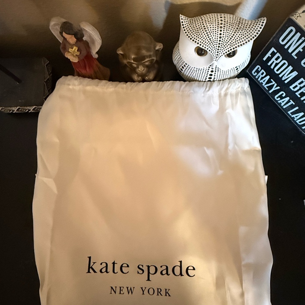 Kate Spade Black Tote with Retro Game Design - Picture 6 of 7